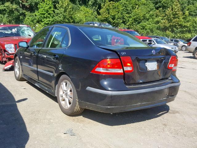 YS3FD46Y171015686 - 2007 SAAB 9-3 2.0T BLACK photo 3