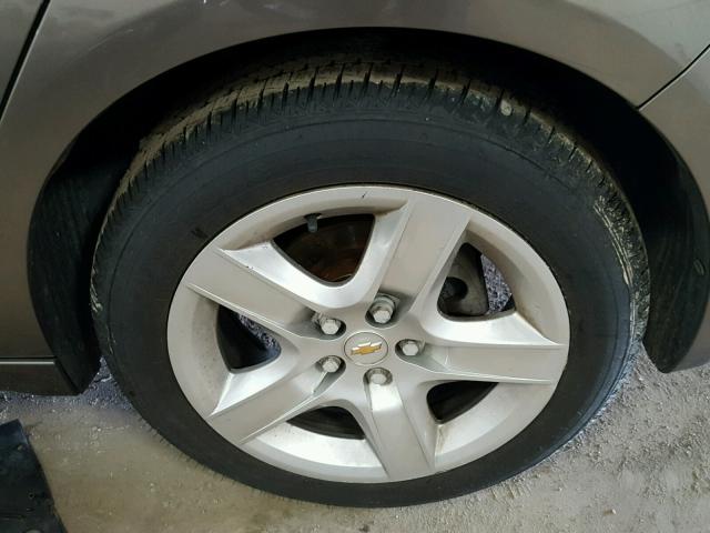 1G1ZB5E1XBF164400 - 2011 CHEVROLET MALIBU LS 棕色 照片 9