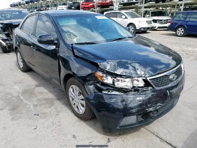 KNAFU4A29C5512009 - 2012 KIA FORTE EX BLACK photo 1