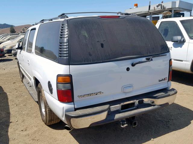 1GKEC16T44J208942 - 2004 GMC YUKON XL C WHITE photo 3