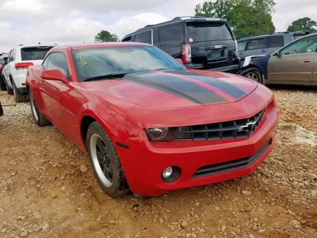 2G1FA1EV4A9196610 - 2010 CHEVROLET CAMARO LS RED photo 1