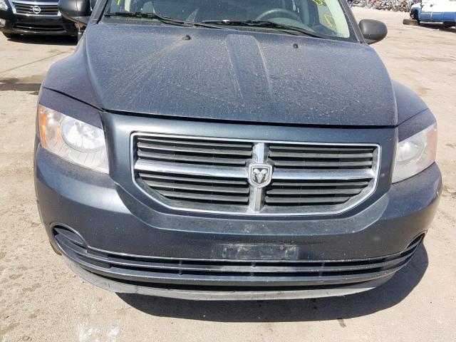 1B3HB48C48D726467 - 2008 DODGE CALIBER SX GRAY photo 9