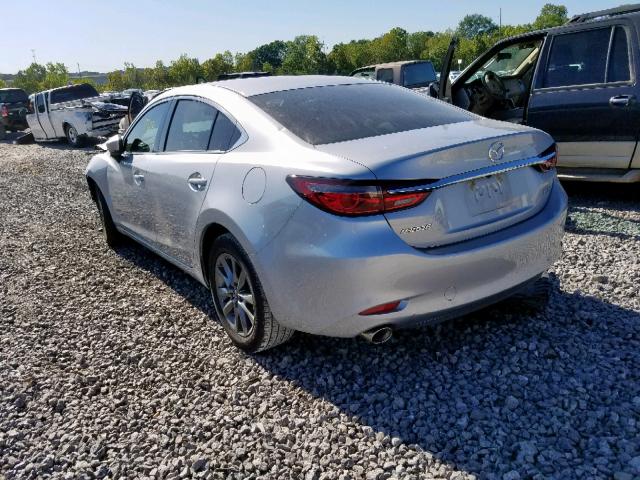 JM1GL1UM2J1319467 - 2018 MAZDA 6 SPORT SILVER photo 3