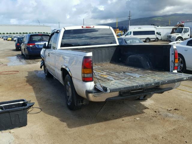 2GTEC19V241294027 - 2004 GMC NEW SIERRA WHITE photo 3