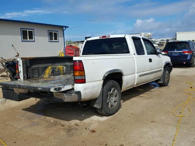 2GTEC19V241294027 - 2004 GMC NEW SIERRA WHITE photo 4