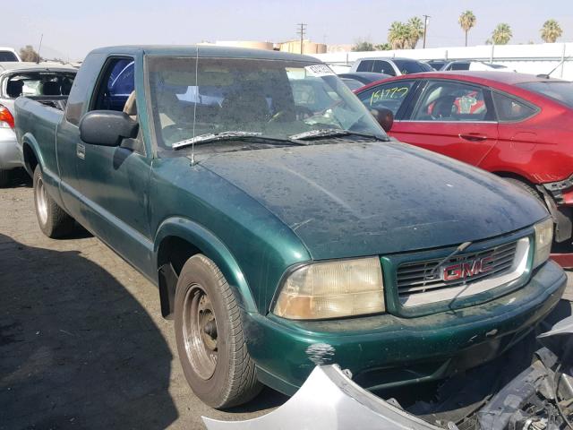 1GTCS19W7YK104036 - 2000 GMC SONOMA GREEN photo 1