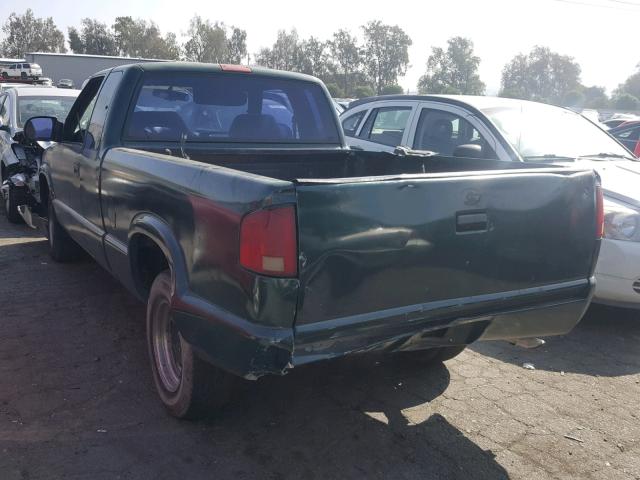 1GTCS19W7YK104036 - 2000 GMC SONOMA GREEN photo 3