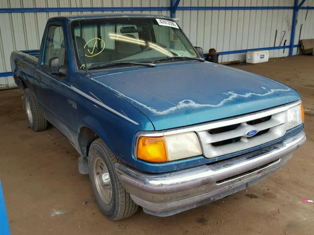 1FTCR10A7STA23746 - 1995 FORD RANGER GREEN photo 1