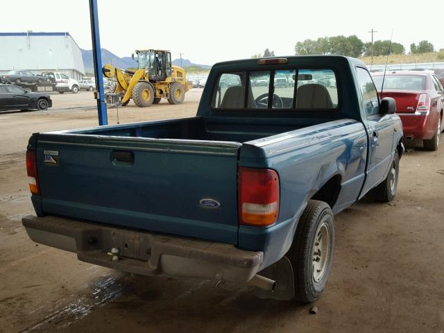 1FTCR10A7STA23746 - 1995 FORD RANGER GREEN photo 4