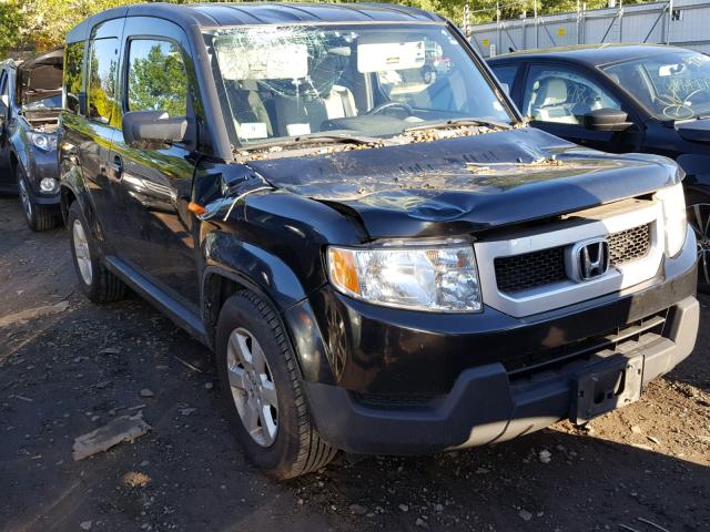 5J6YH2H72AL007776 - 2010 HONDA ELEMENT EX BLACK photo 1