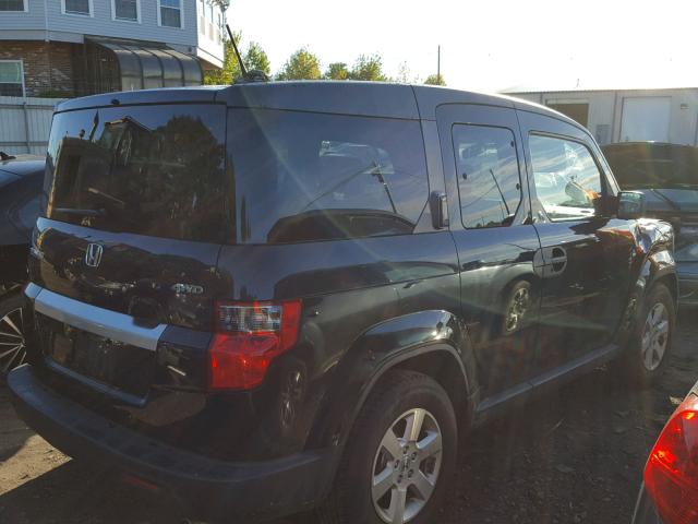 5J6YH2H72AL007776 - 2010 HONDA ELEMENT EX BLACK photo 4