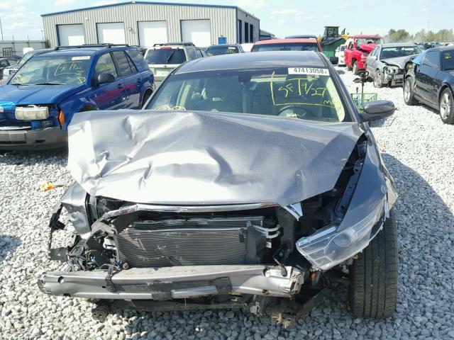 1FAHP2E89EG145938 - 2014 FORD TAURUS SEL GRAY photo 7