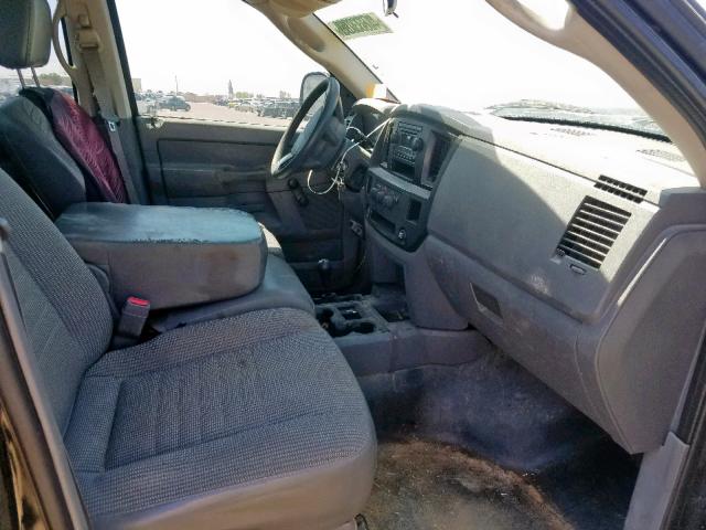 3D7KS28C06G233433 - 2006 DODGE RAM 2500 S შავი ფოტო 5