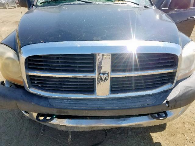 3D7KS28C06G233433 - 2006 DODGE RAM 2500 S შავი ფოტო 7