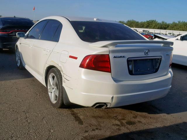 19UUA66226A015520 - 2006 ACURA 3.2TL WHITE photo 3