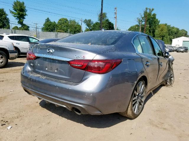 JN1FV7AR7JM481721 - 2018 INFINITI Q50 RED SP GRAY photo 4