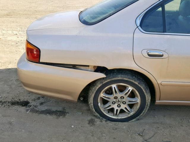 19UUA5670YA022099 - 2000 ACURA 3.2TL GOLD photo 9