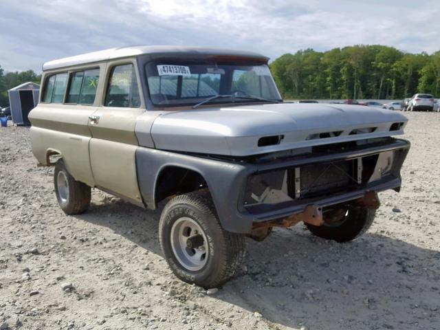 K1466Z137585 - 1966 CHEVROLET K10 SUBURB GOLD photo 1