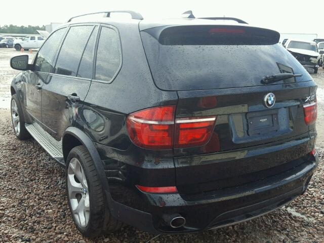 5UXZW0C5XCL666183 - 2012 BMW X5 XDRIVE3 BLACK photo 3
