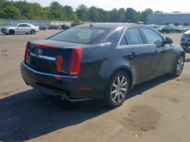 1G6DT57V980168046 - 2008 CADILLAC CTS HI FEA BLACK photo 4