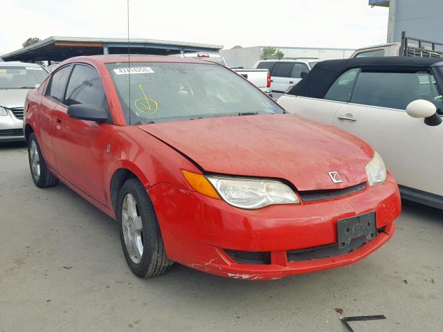 1G8AN15F27Z153312 - 2007 SATURN ION LEVEL RED photo 1