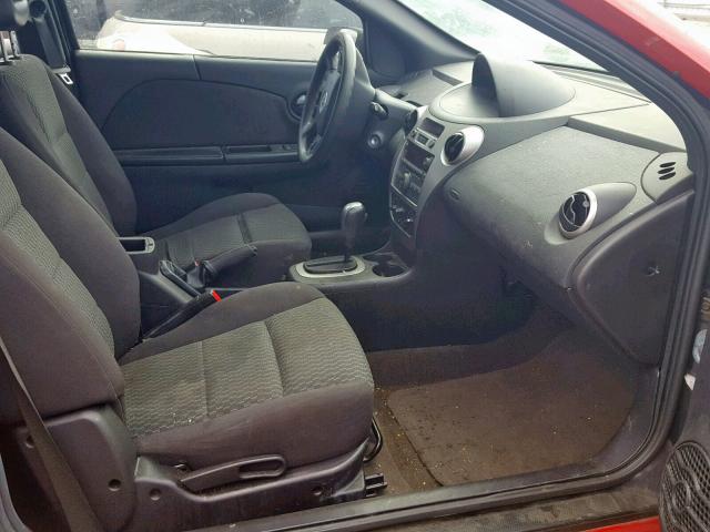 1G8AN15F27Z153312 - 2007 SATURN ION LEVEL RED photo 5