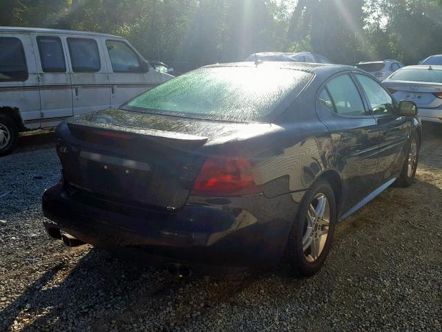 2G2WR554761142081 - 2006 PONTIAC GRAND PRIX BLACK photo 4