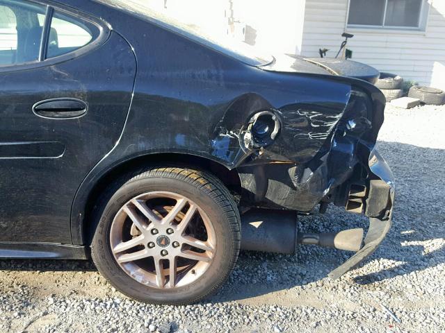 2G2WR554761142081 - 2006 PONTIAC GRAND PRIX BLACK photo 9