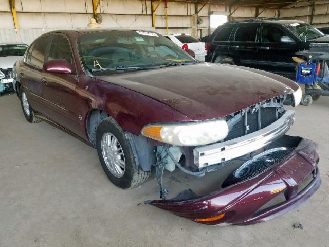 1G4HP52K644169797 - 2004 BUICK LESABRE CU MAROON photo 1