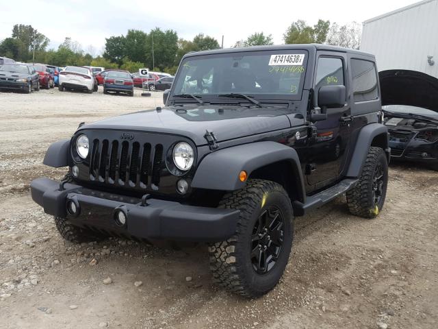 1C4AJWAG7GL117082 - 2016 JEEP WRANGLER S BLACK photo 2