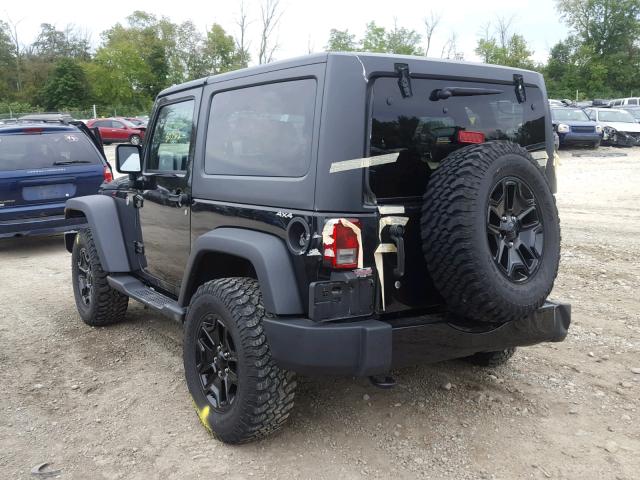 1C4AJWAG7GL117082 - 2016 JEEP WRANGLER S BLACK photo 3