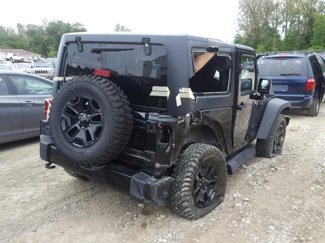 1C4AJWAG7GL117082 - 2016 JEEP WRANGLER S BLACK photo 4