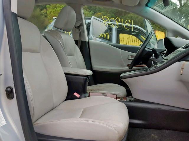 JTHBB1BA3A2015563 - 2010 LEXUS HS 250H GRAY photo 5