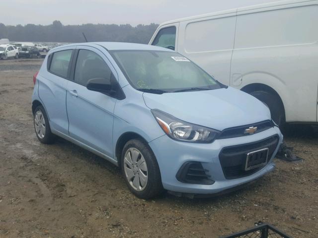 KL8CB6SA0GC602852 - 2016 CHEVROLET SPARK LS BLUE photo 1