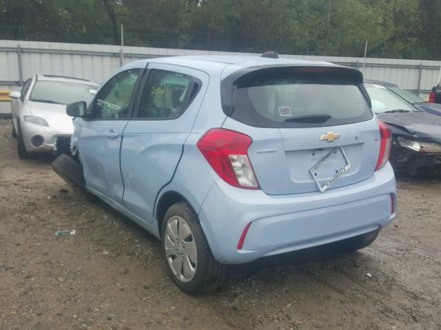 KL8CB6SA0GC602852 - 2016 CHEVROLET SPARK LS BLUE photo 3