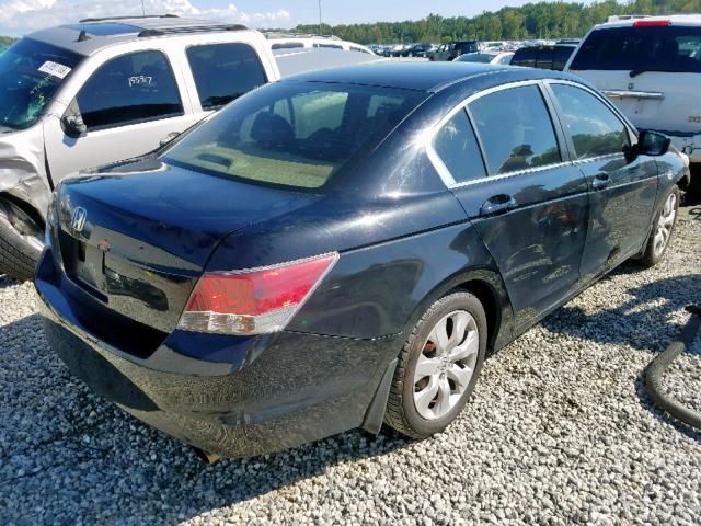 1HGCP26789A102714 - 2009 HONDA ACCORD EX BLACK photo 4