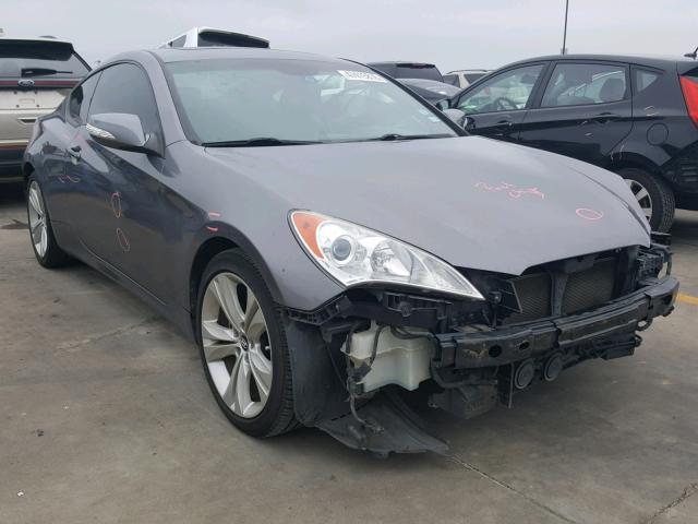 KMHHU6KH5CU068381 - 2012 HYUNDAI GENESIS CO GRAY photo 1