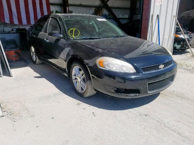 2G1WC5E37D1232793 - 2013 CHEVROLET IMPALA LTZ BLACK photo 1