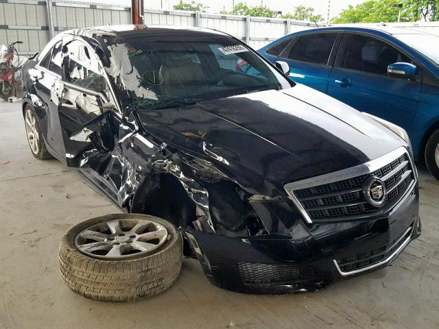 1G6AA5RA2D0148444 - 2013 CADILLAC ATS BLACK photo 1