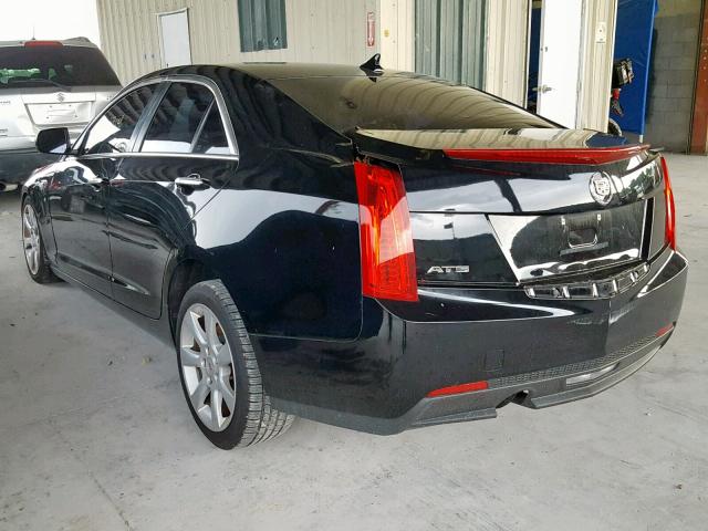 1G6AA5RA2D0148444 - 2013 CADILLAC ATS BLACK photo 3