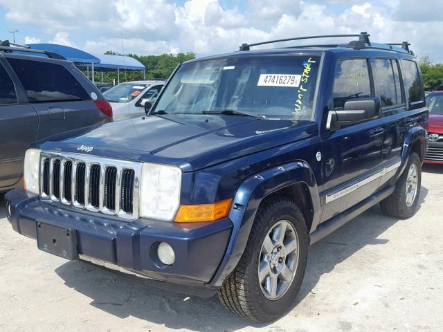 1J8HG58296C170231 - 2006 JEEP COMMANDER 蓝色 照片 2