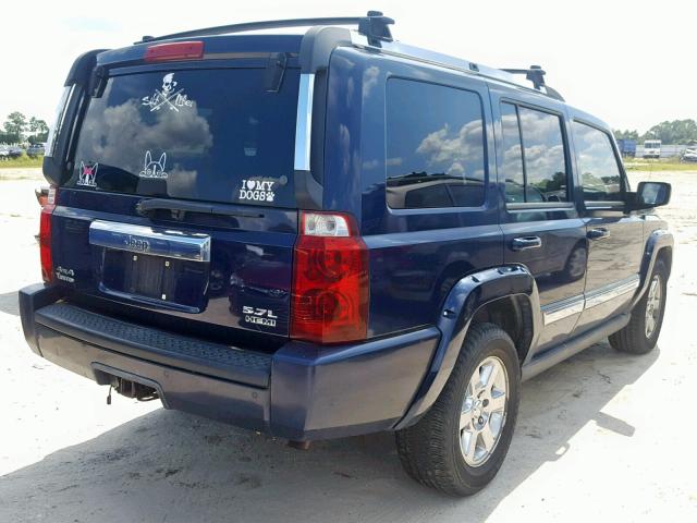 1J8HG58296C170231 - 2006 JEEP COMMANDER 蓝色 照片 4