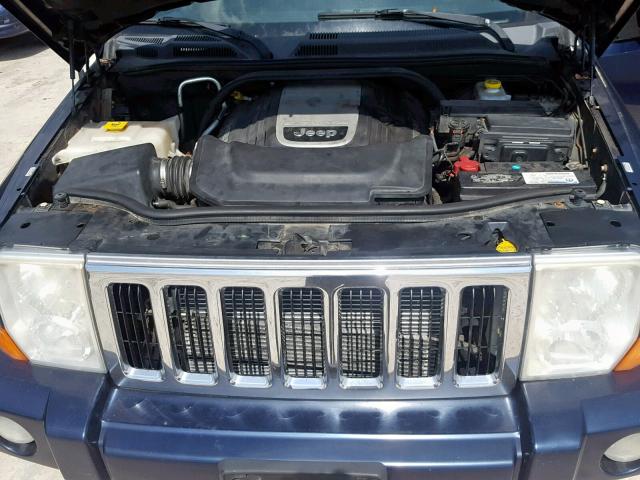 1J8HG58296C170231 - 2006 JEEP COMMANDER 蓝色 照片 7