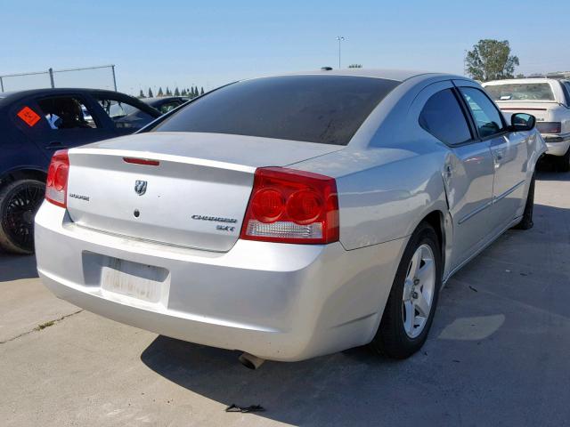 2B3CA3CV5AH166094 - 2010 DODGE CHARGER SX SILVER photo 4