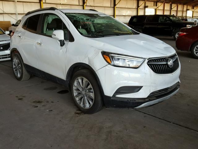 KL4CJASB3JB589706 - 2018 BUICK ENCORE PRE WHITE photo 1