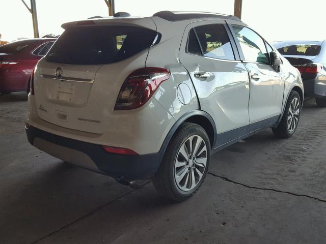 KL4CJASB3JB589706 - 2018 BUICK ENCORE PRE WHITE photo 4