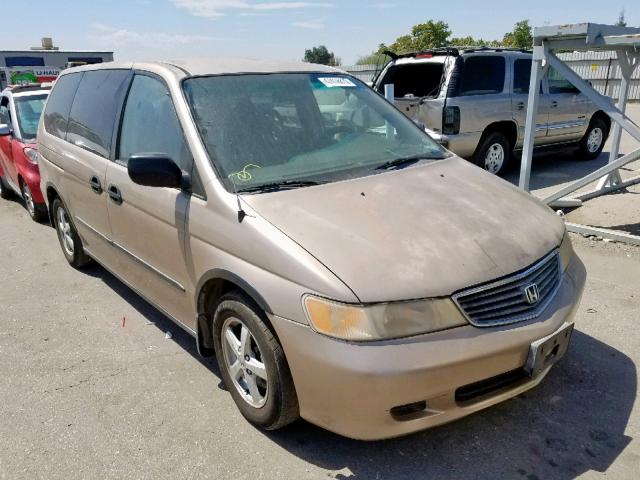 2HKRL1850YH609186 - 2000 HONDA ODYSSEY LX GOLD photo 1