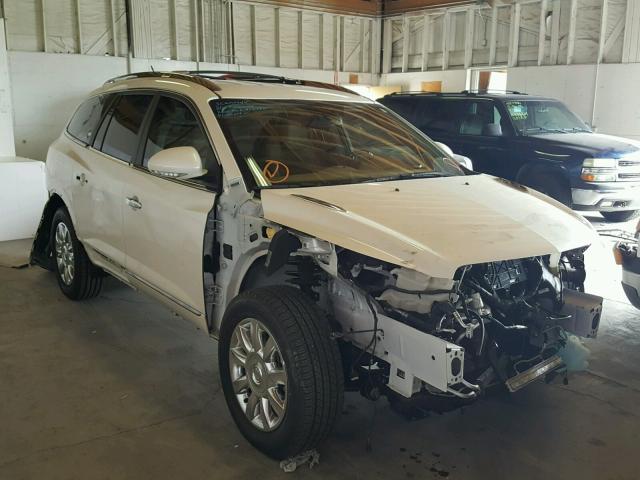 5GAKRCKDXEJ295837 - 2014 BUICK ENCLAVE WHITE photo 1