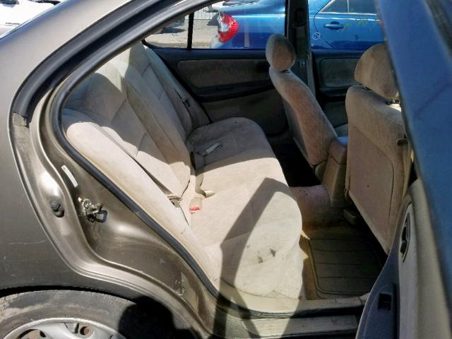 1N4DL01D9XC169149 - 1999 NISSAN ALTIMA XE BROWN photo 6