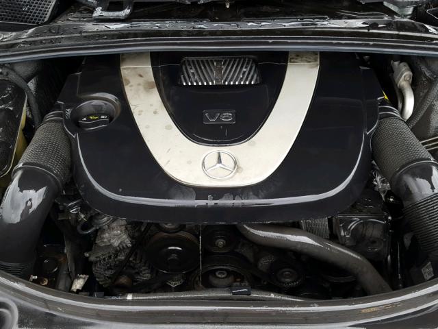 4JGCB6FE3AA109363 - 2010 MERCEDES-BENZ R 350 4MAT BLACK photo 7